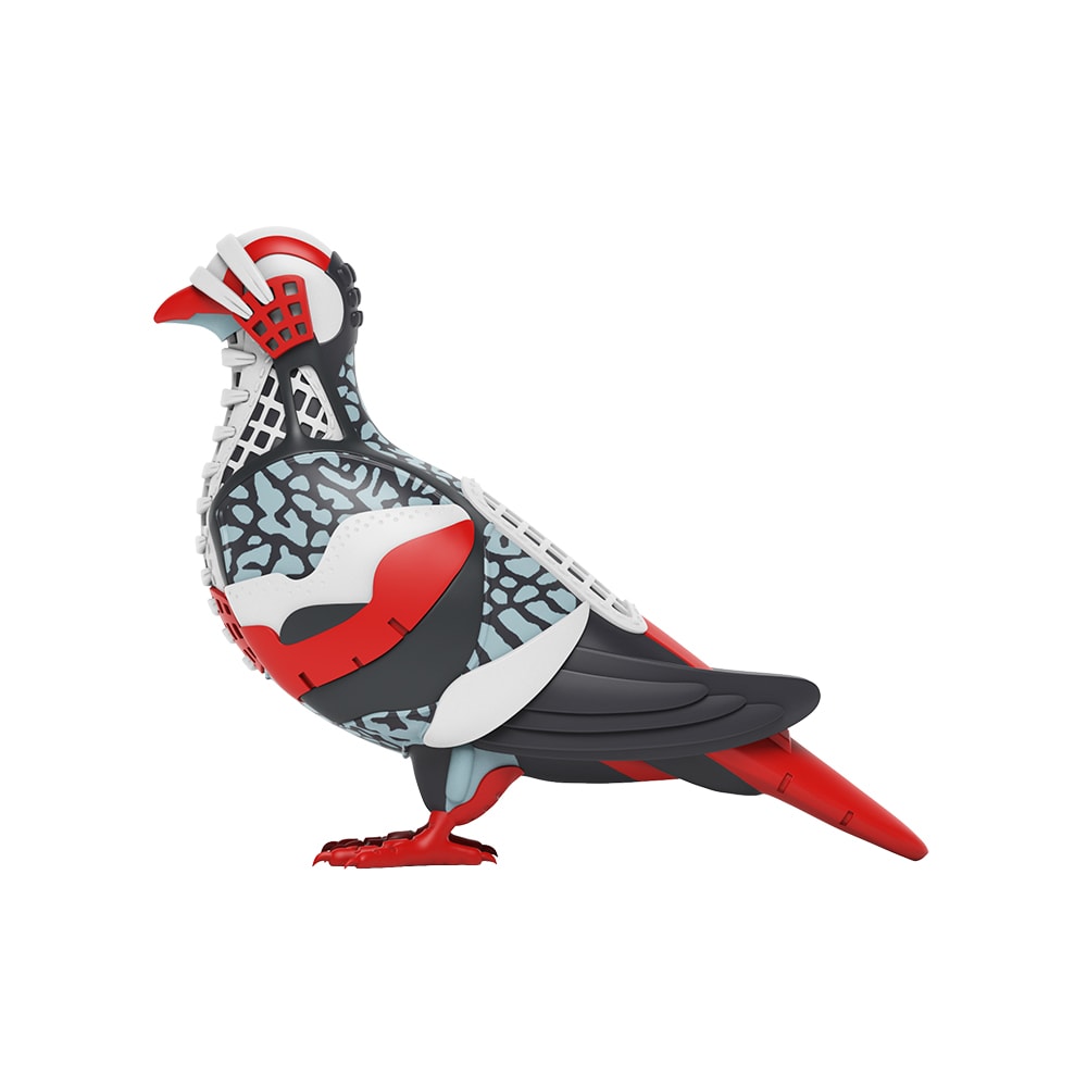 Pigeon in Flight (Prototype Shown) View 3