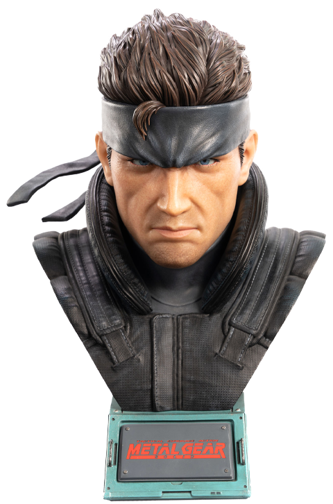 Solid Snake Life-Size Bust by First 4 Figures