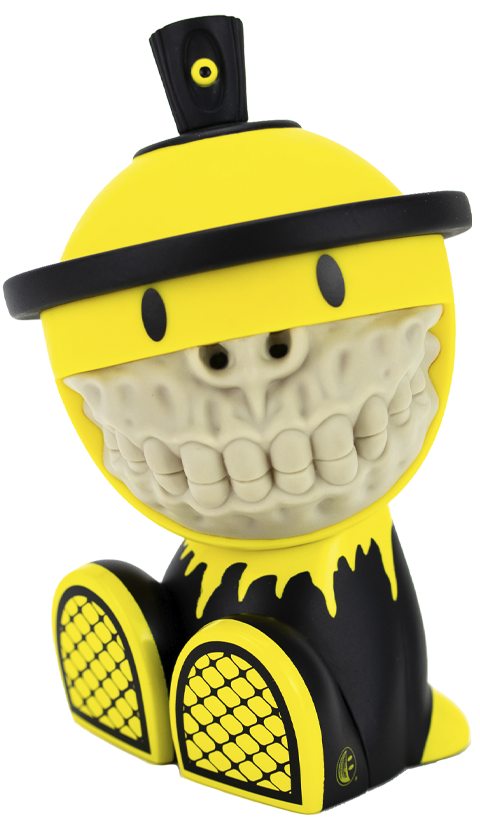 Grinbot OG Yellow – Ron English x Czee13