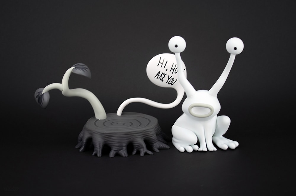 Jeremiah the Innocent Frog Sculpture – How Are You – Edition- Prototype Shown