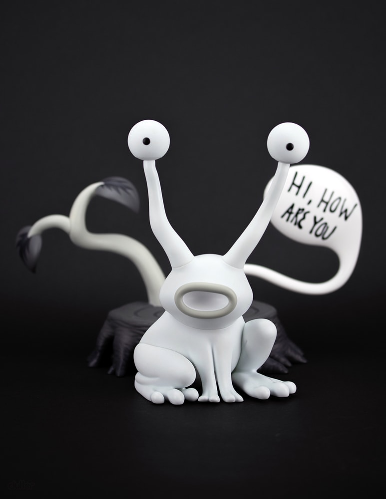 Jeremiah the Innocent Frog Sculpture – How Are You – Edition- Prototype Shown