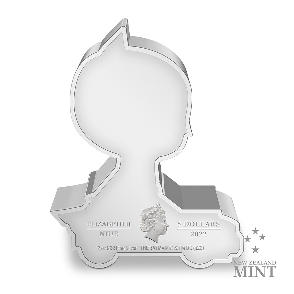 Batman Day Chibi 2oz Silver Coin