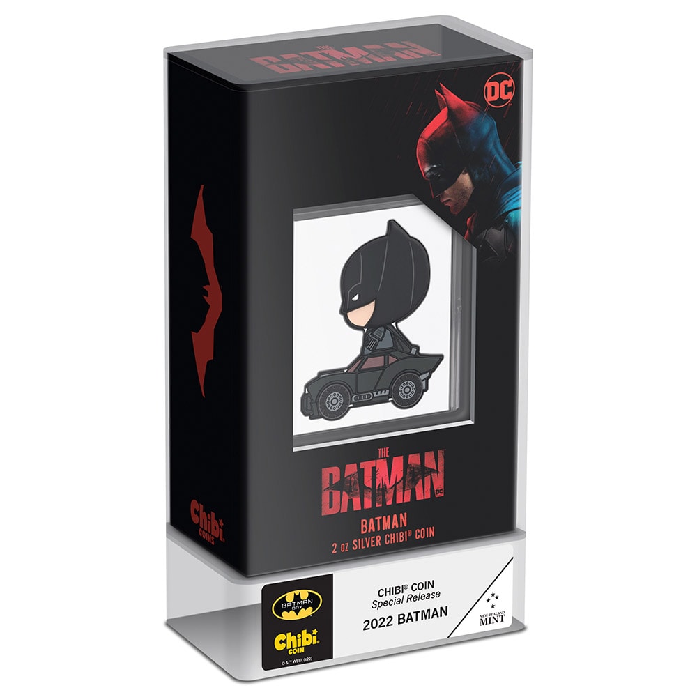 Batman Day Chibi 2oz Silver Coin