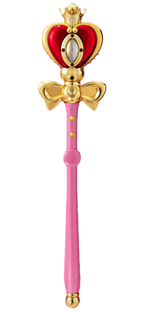 Sailor Moon Spiral Heart Moon Rod (Brilliant Color Edition) Replica  (Prototype Shown) View 8