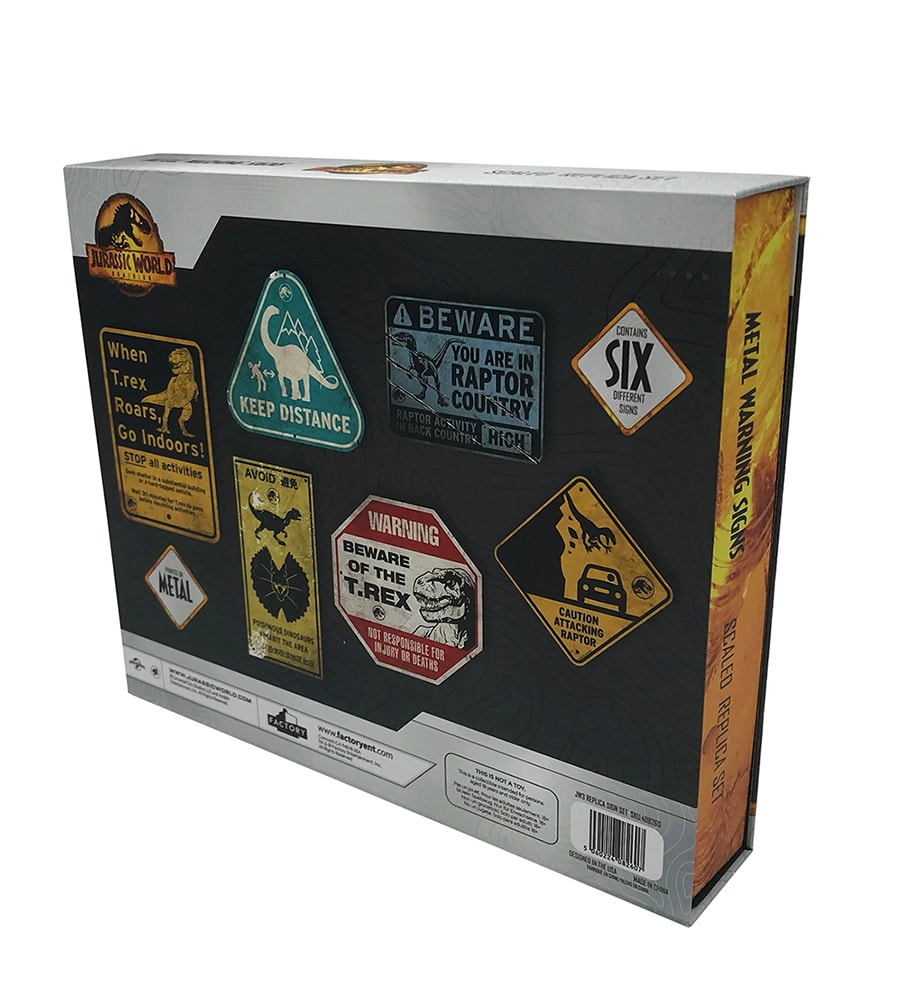 Metal Warning Signs- Prototype Shown