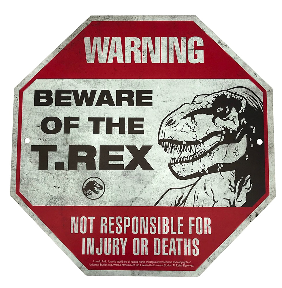 Metal Warning Signs