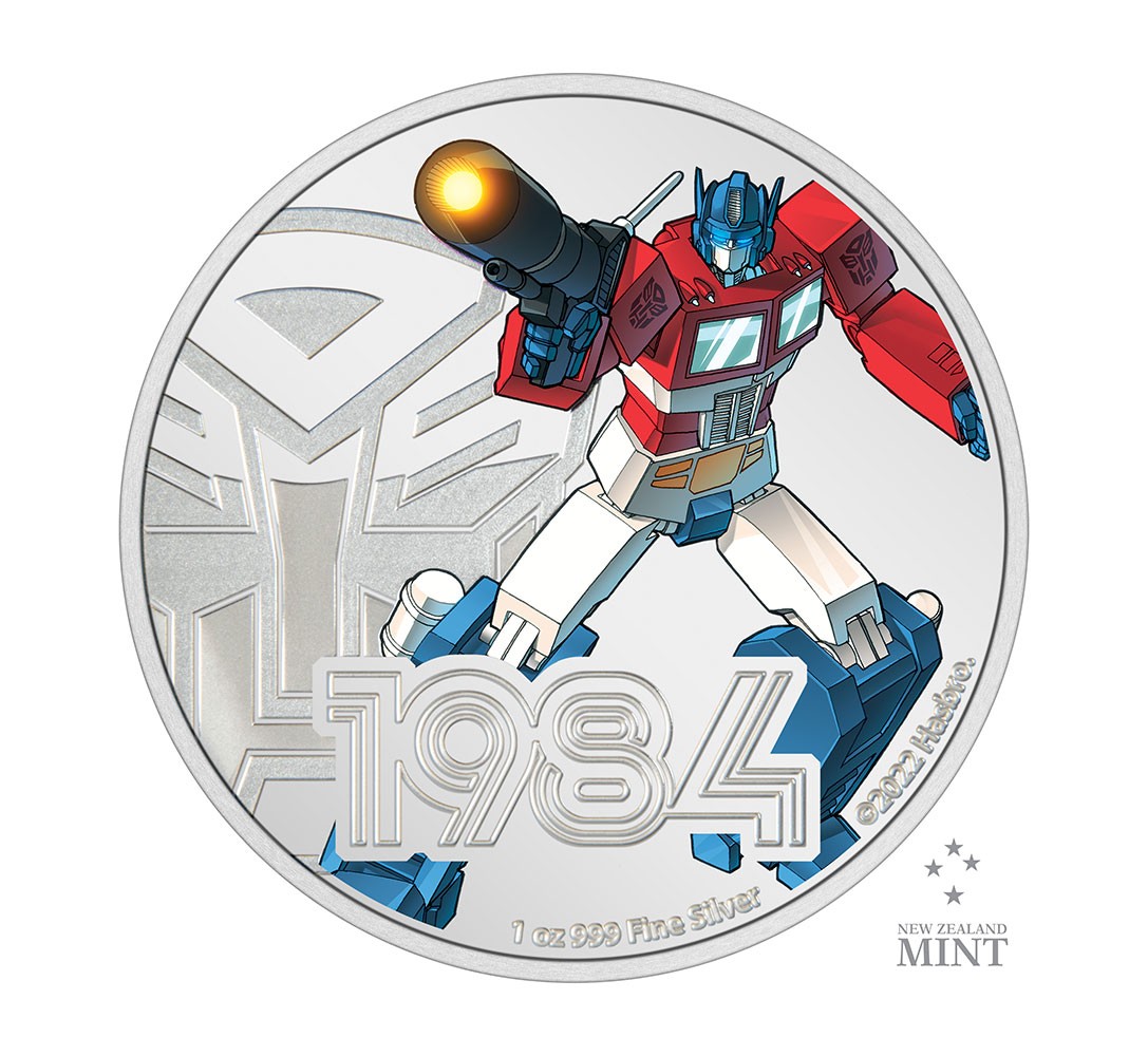 Optimus Prime 1oz Silver Coin