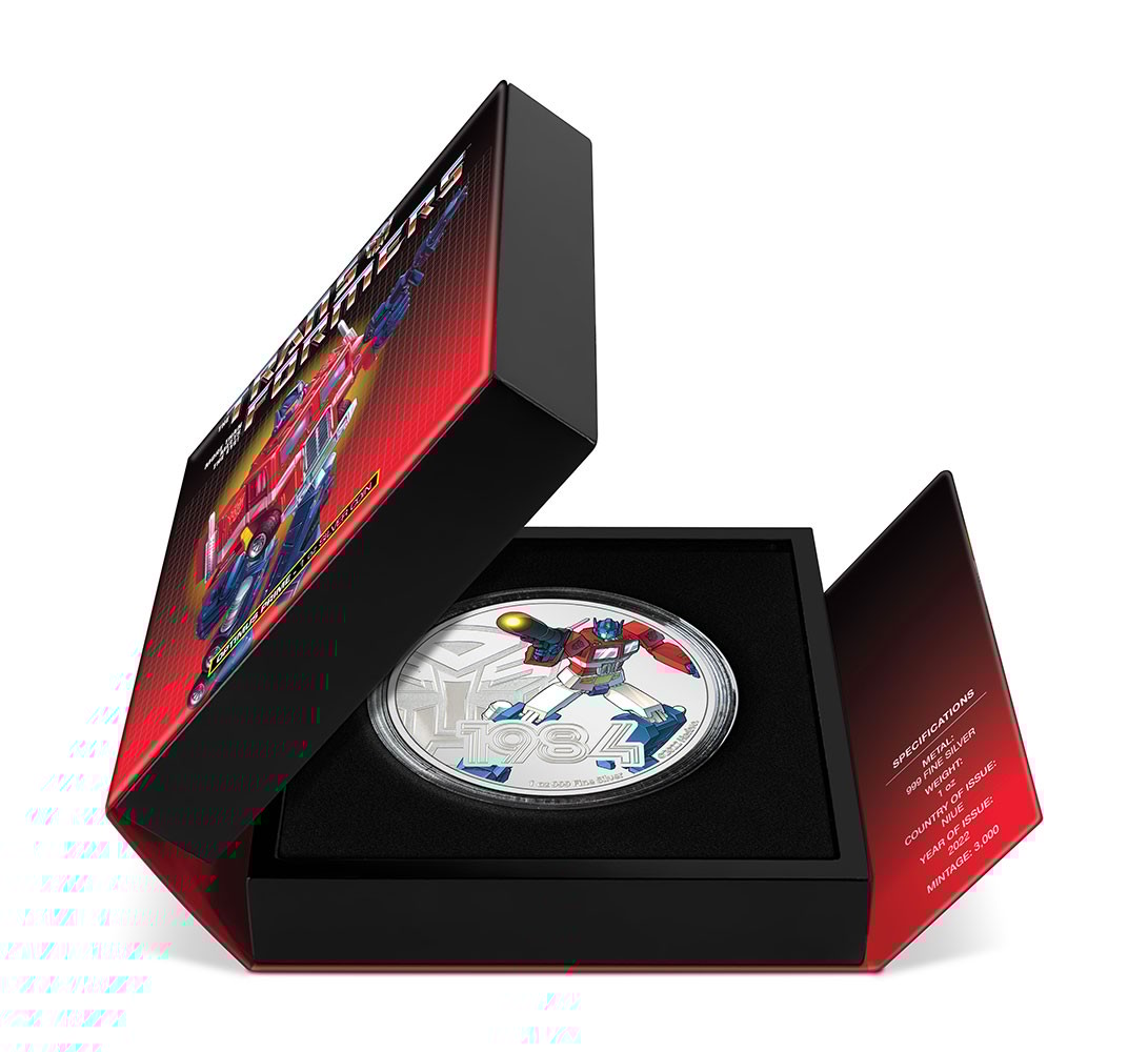 Optimus Prime 1oz Silver Coin