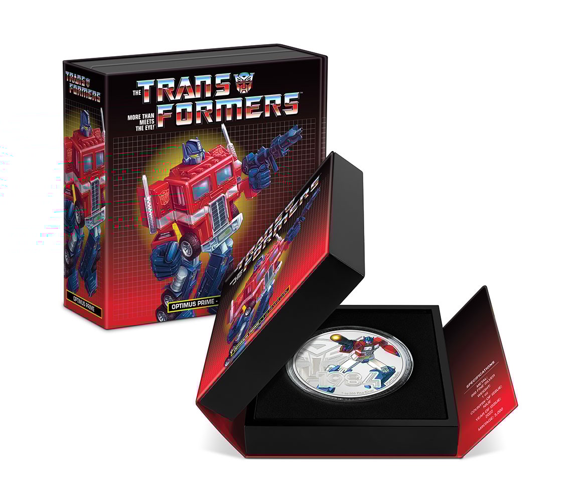 Optimus Prime 1oz Silver Coin