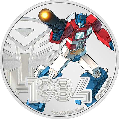 Optimus Prime 1oz Silver Coin