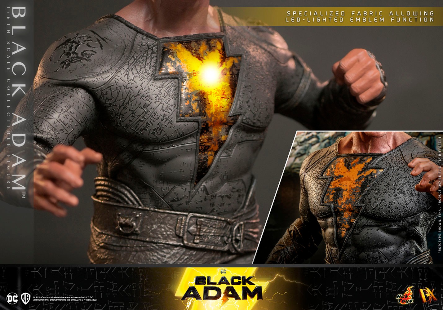 Black Adam Sixth Scale Figure by Hot Toys