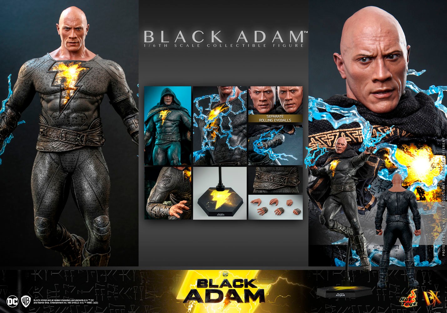 Black Adam Sixth Scale Figure by Hot Toys