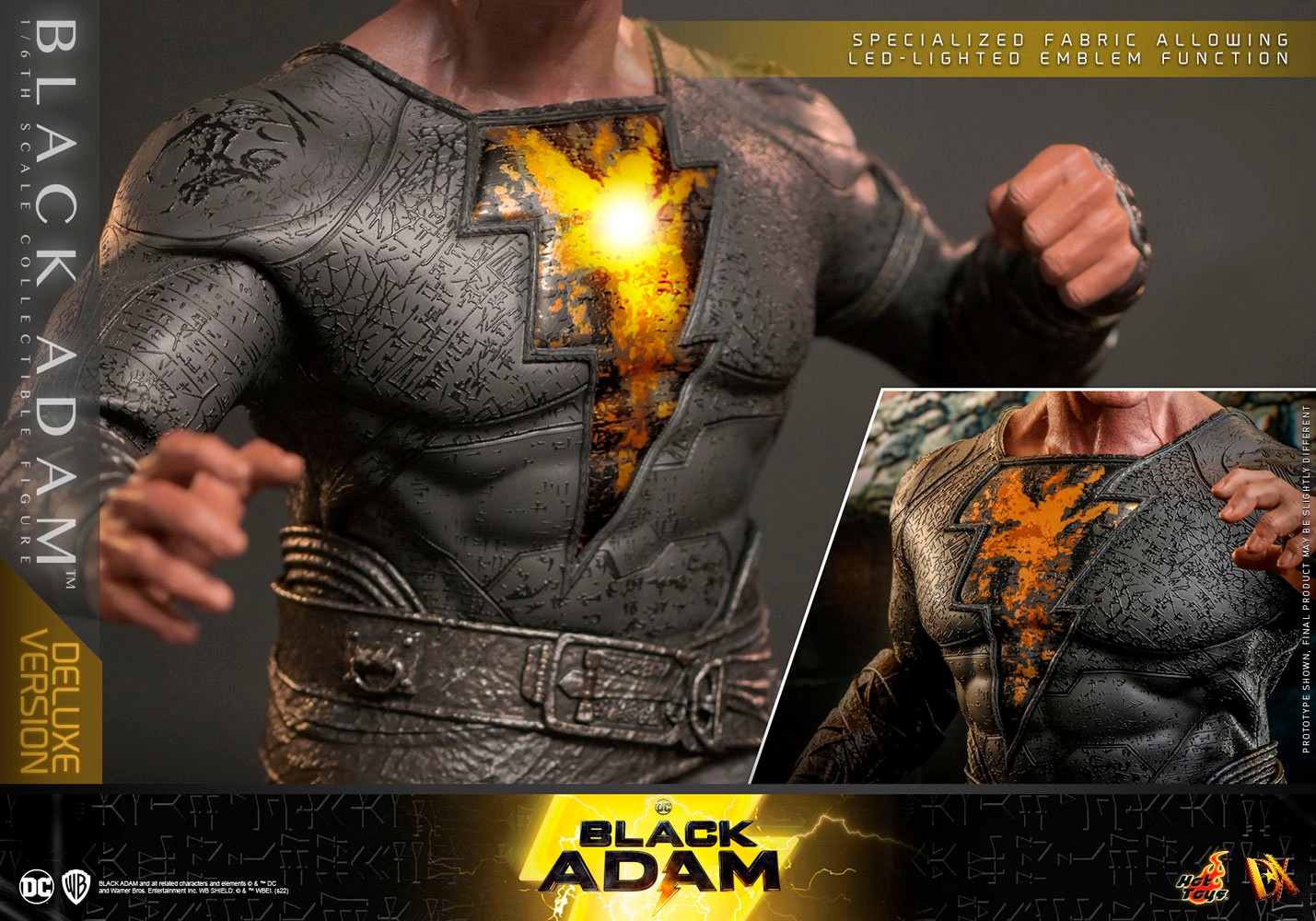 Black Adam (Deluxe Version) (Prototype Shown) View 3