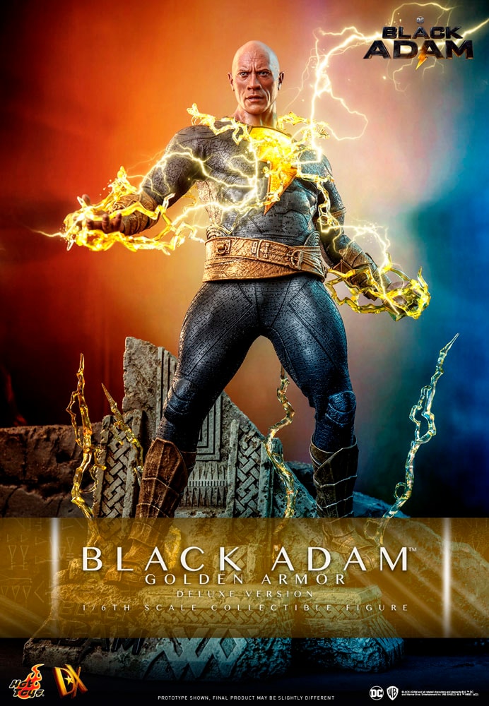 Black Adam (Golden Armor) (Deluxe Version) (Prototype Shown) View 1