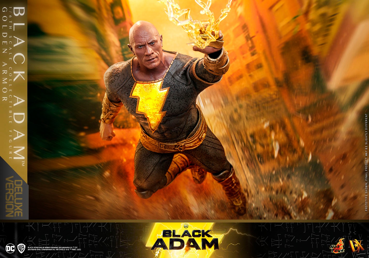 Black Adam (Golden Armor) (Deluxe Version) (Prototype Shown) View 7
