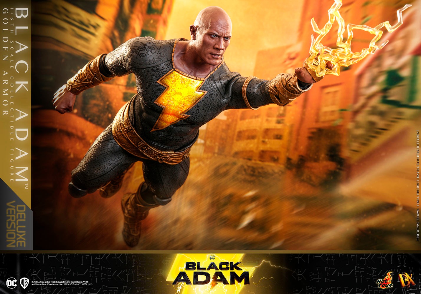 Black Adam (Golden Armor) (Deluxe Version) (Prototype Shown) View 6