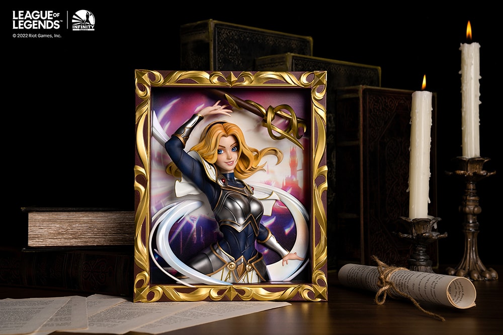 The Lady of Luminosity 3D Photo Frame