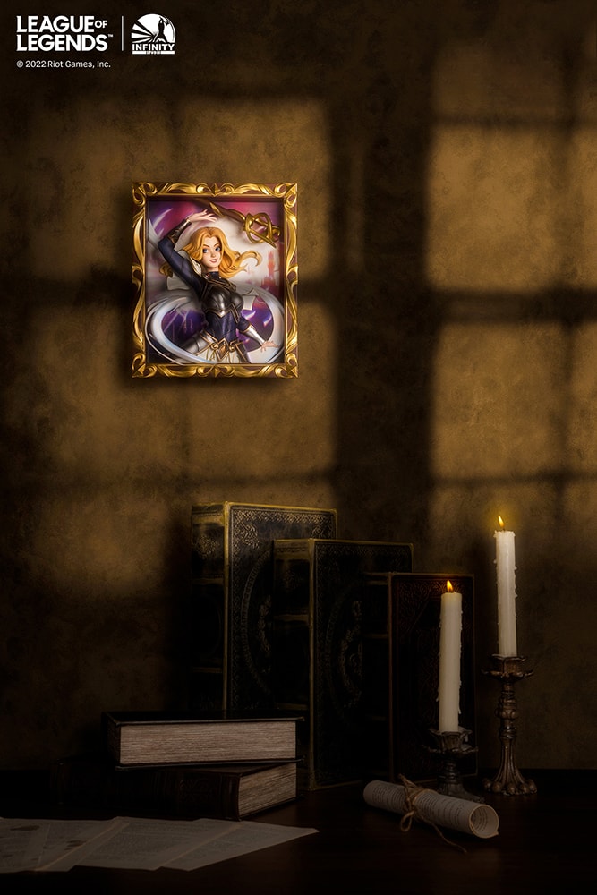 The Lady of Luminosity 3D Photo Frame
