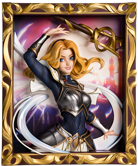 The Lady of Luminosity 3D Photo Frame