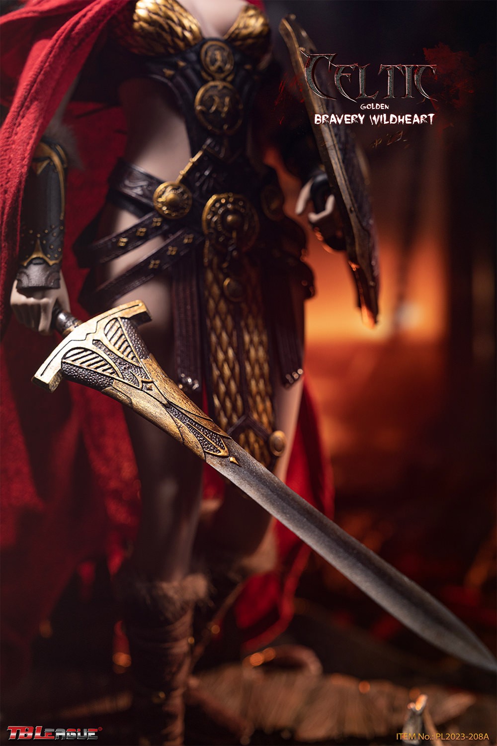 Celtic Bravery Wildheart (Golden) Sixth Scale Figure by