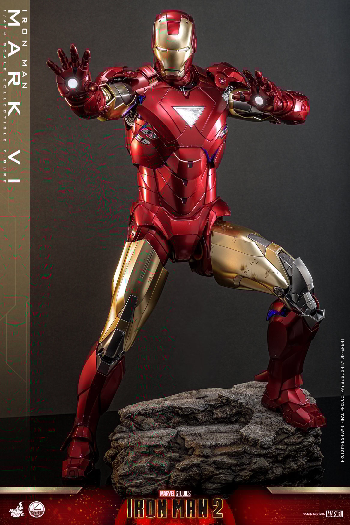 新品開封のみ ホットトイズ QS006 MK45 1/4 Hottoys New Open Only Hot Toys QS006 Iron Man Mark 45 1 4 Hottoys