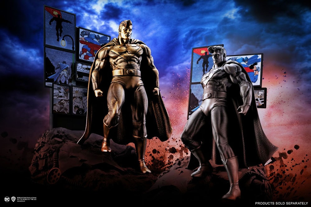 Superman The Dark Knight Returns (Gilt) Figurine (Prototype Shown) View 7