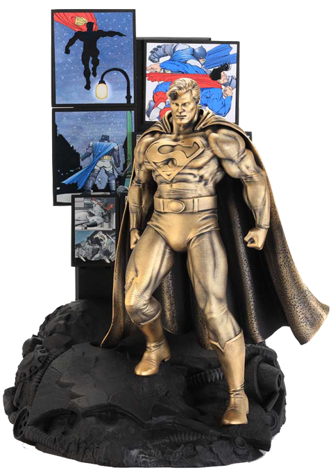 Superman The Dark Knight Returns (Gilt) Figurine (Prototype Shown) View 9