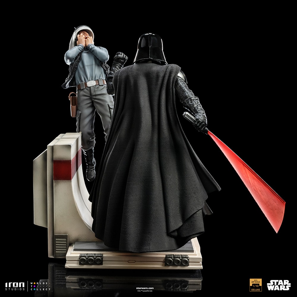数量限定SALE Statue Scale 1:10 Deluxe Vader Darth by Studios Iron 特撮