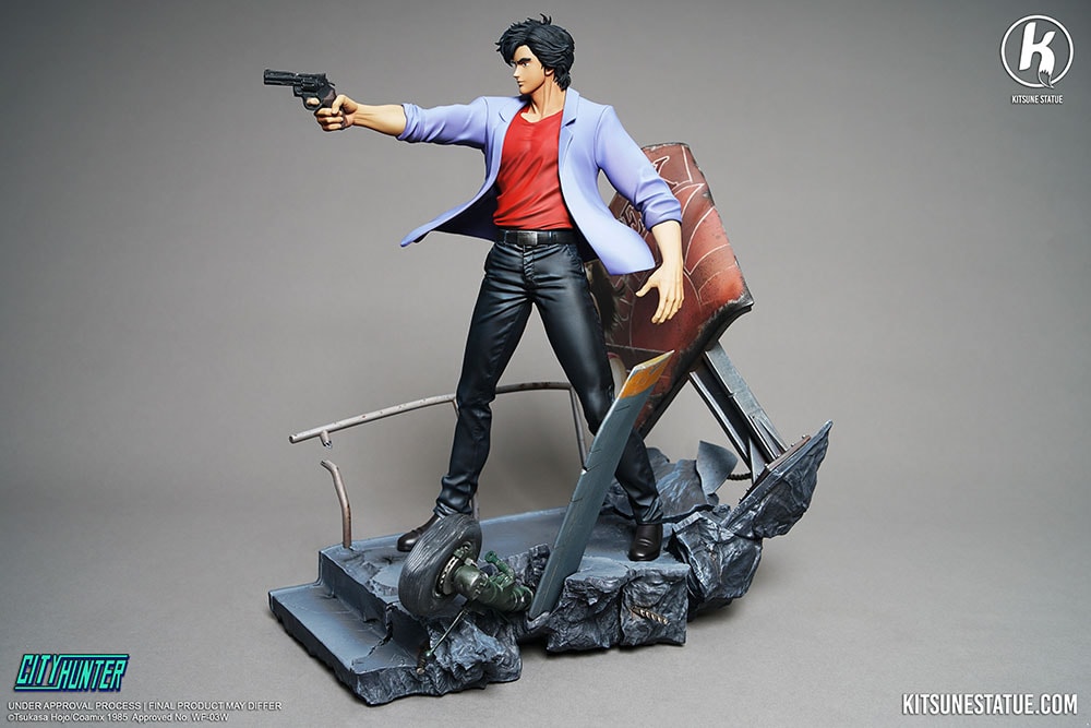 Nicky Larson (City Hunter) Statue by Kitsune Statue