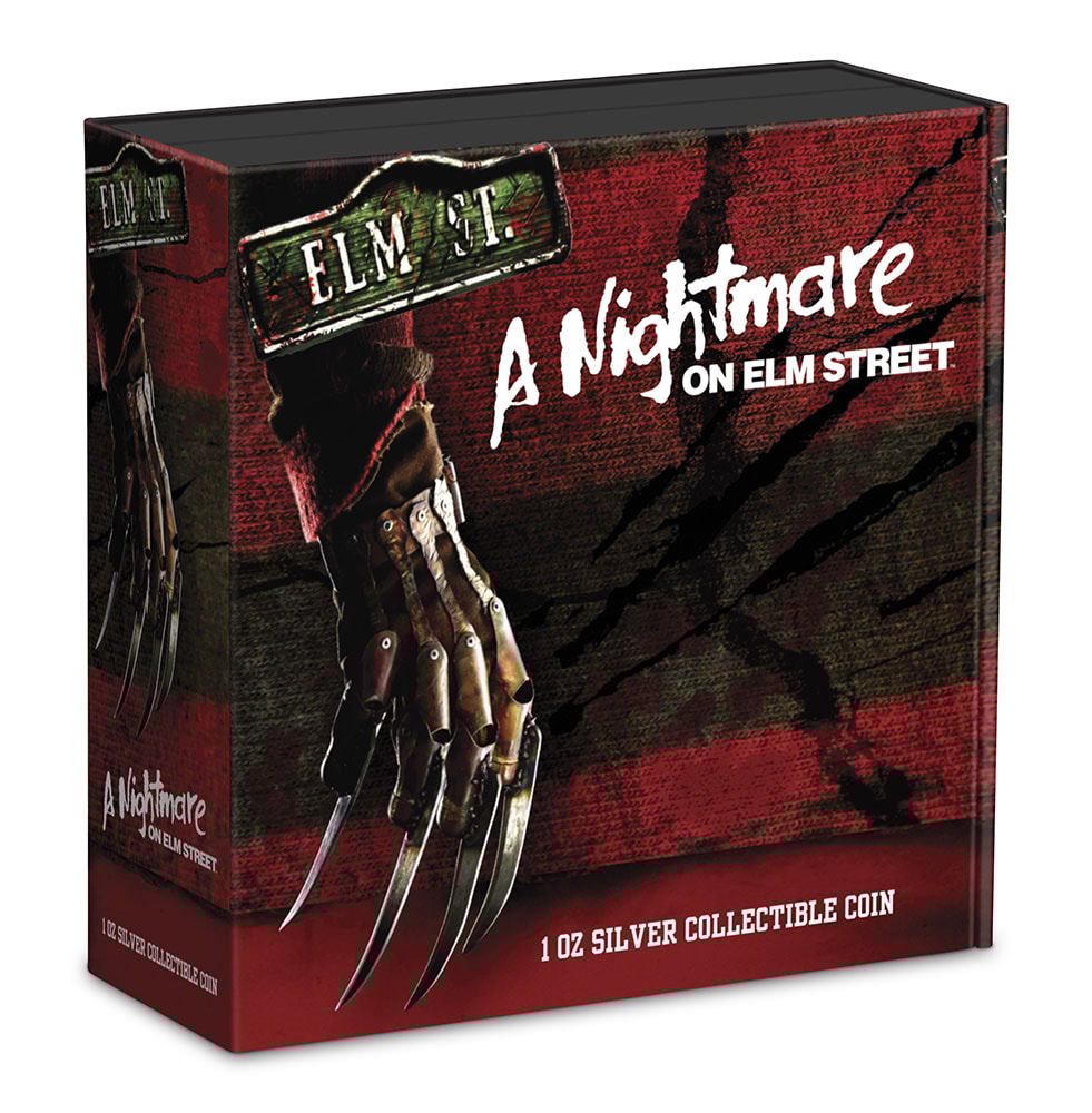 A Nightmare on Elm Street 1oz Silver Coin