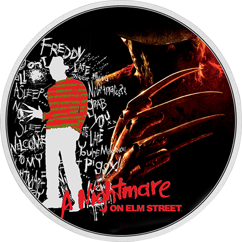 A Nightmare on Elm Street 1oz Silver Coin