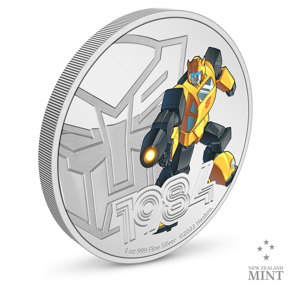 Bumblebee 1oz Silver Coin View 3