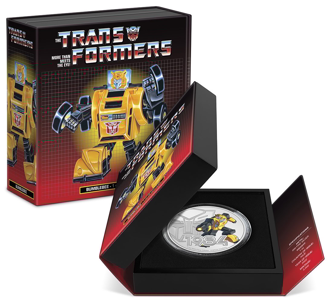 Bumblebee 1oz Silver Coin View 4