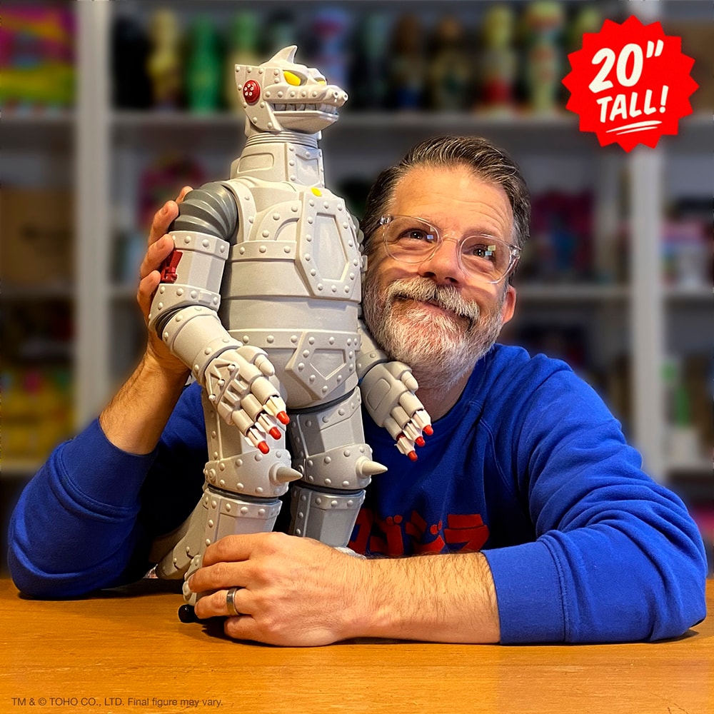 Mechagodzilla (Full Color) Vinyl Collectible by Super 7 Mechagodzilla (Full Color) Vinyl Collectible by Super 7