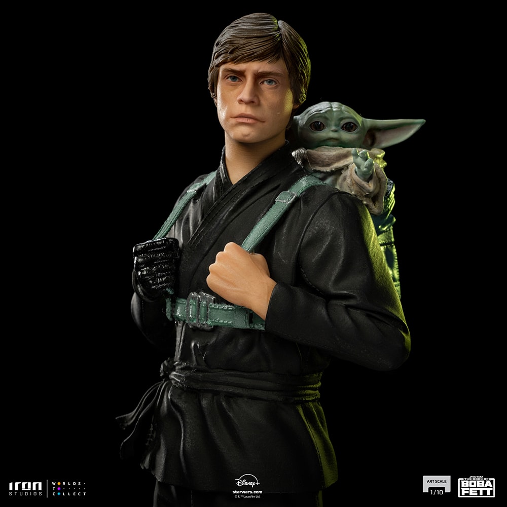 Luke Skywalker and Grogu Training (Prototype Shown) View 7