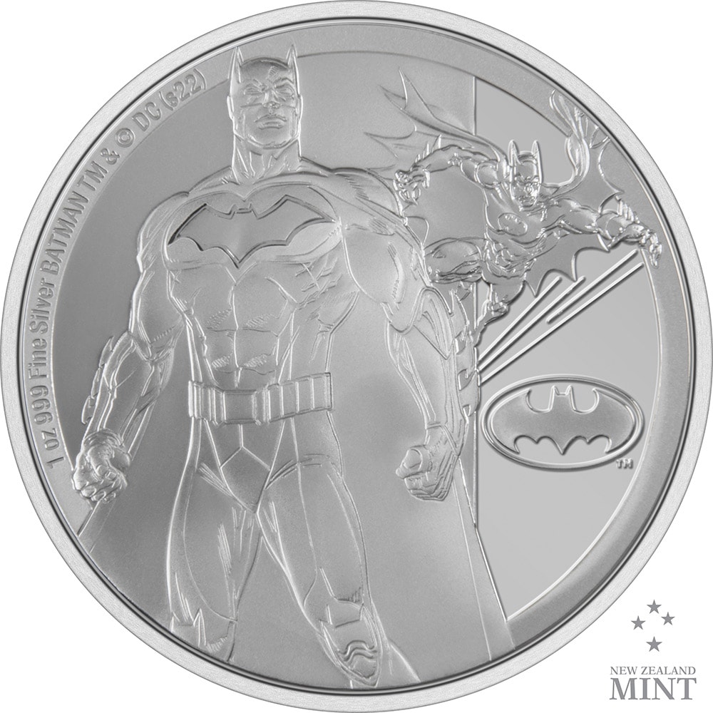 Batman Classic 1oz Silver Coin- Prototype Shown