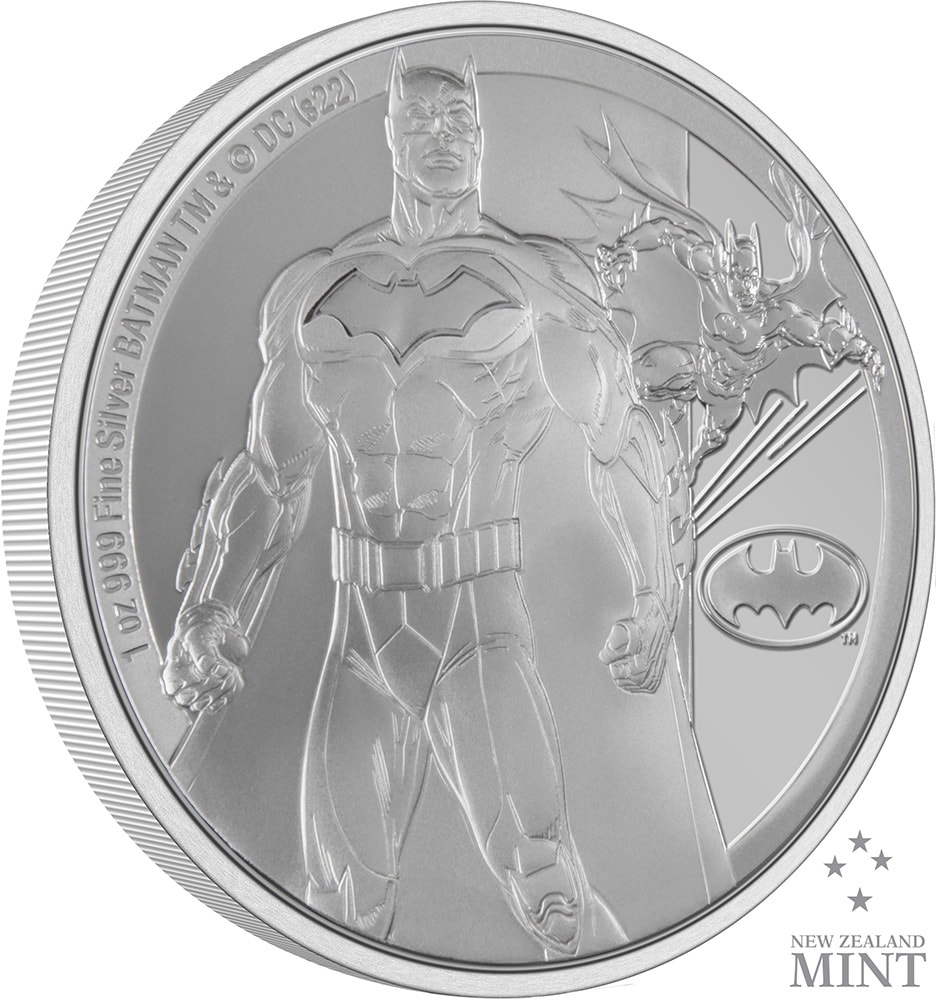 Batman Classic 1oz Silver Coin- Prototype Shown