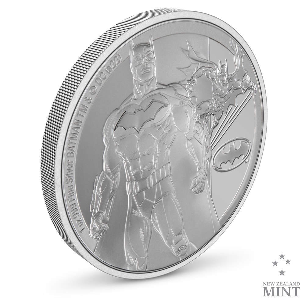 Batman Classic 1oz Silver Coin- Prototype Shown