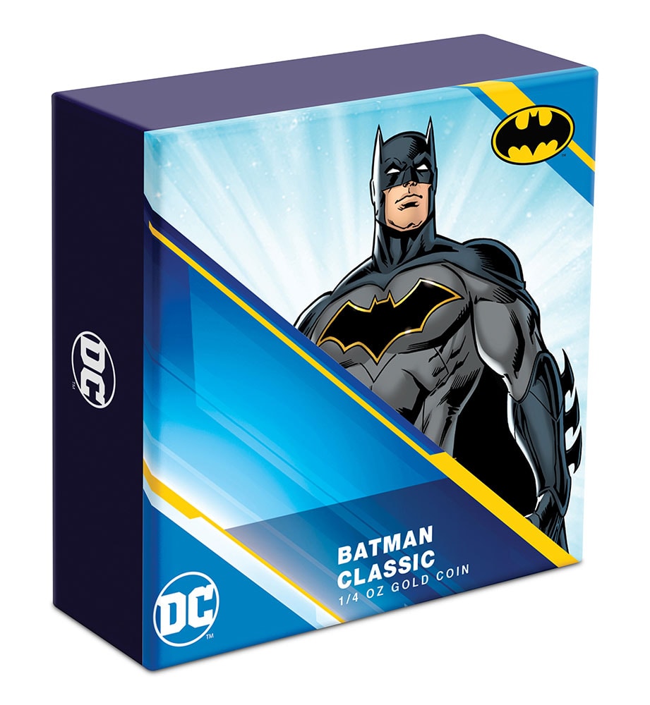 Batman Classic 1/4oz Gold Coin (Prototype Shown) View 6