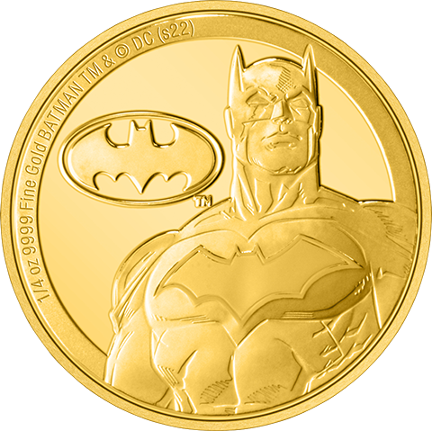 Batman Classic 1/4oz Gold Coin (Prototype Shown) View 8