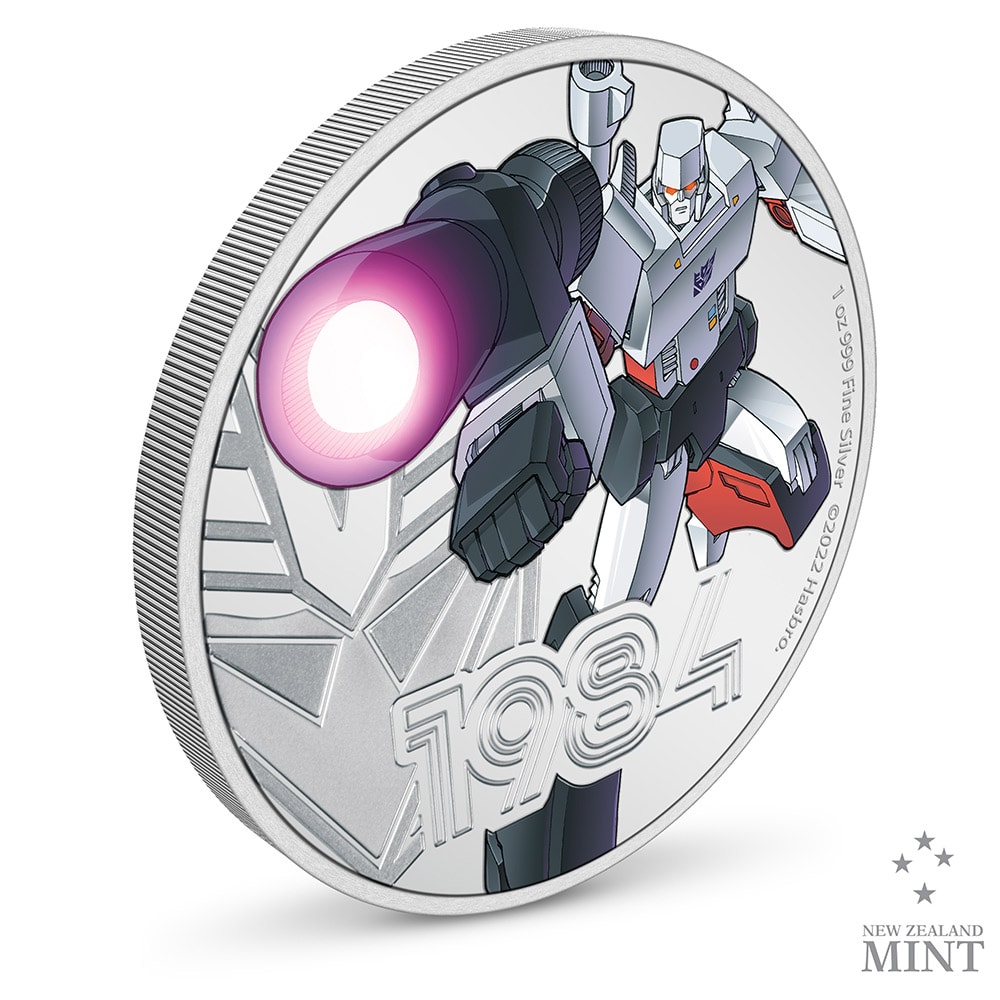 Megatron 1oz Silver Coin- Prototype Shown