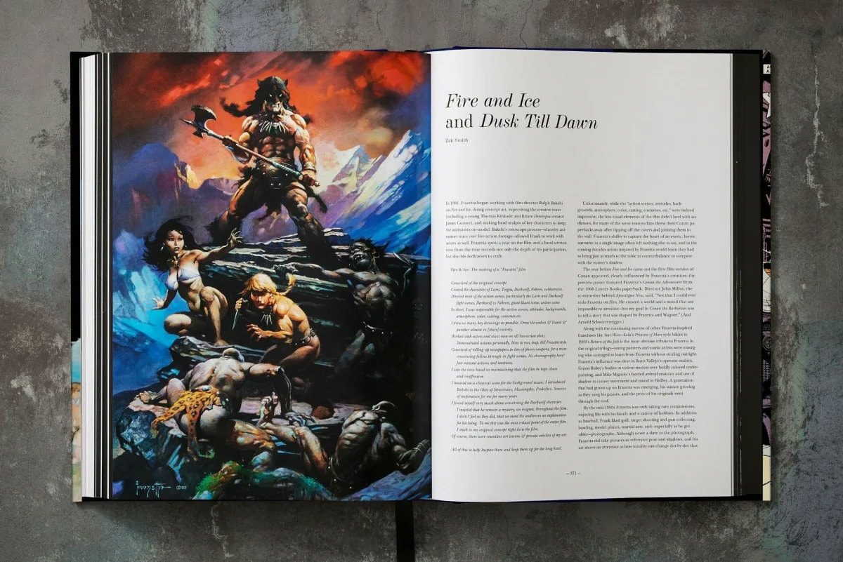 Frank Frazetta The Fantastic Worlds of Frank Frazetta Book  (Prototype Shown) View 11