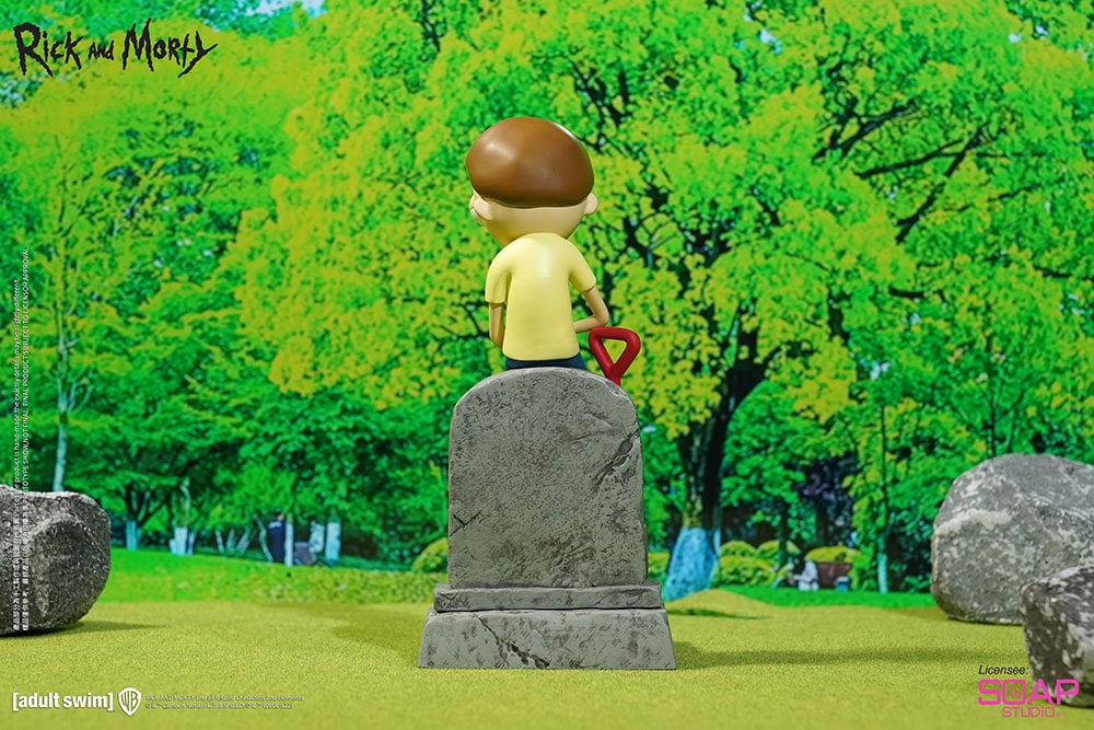 Tragedy Stone Magnetic Paperclip Holder