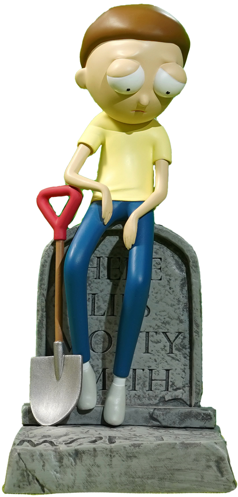 Tragedy Stone Magnetic Paperclip Holder