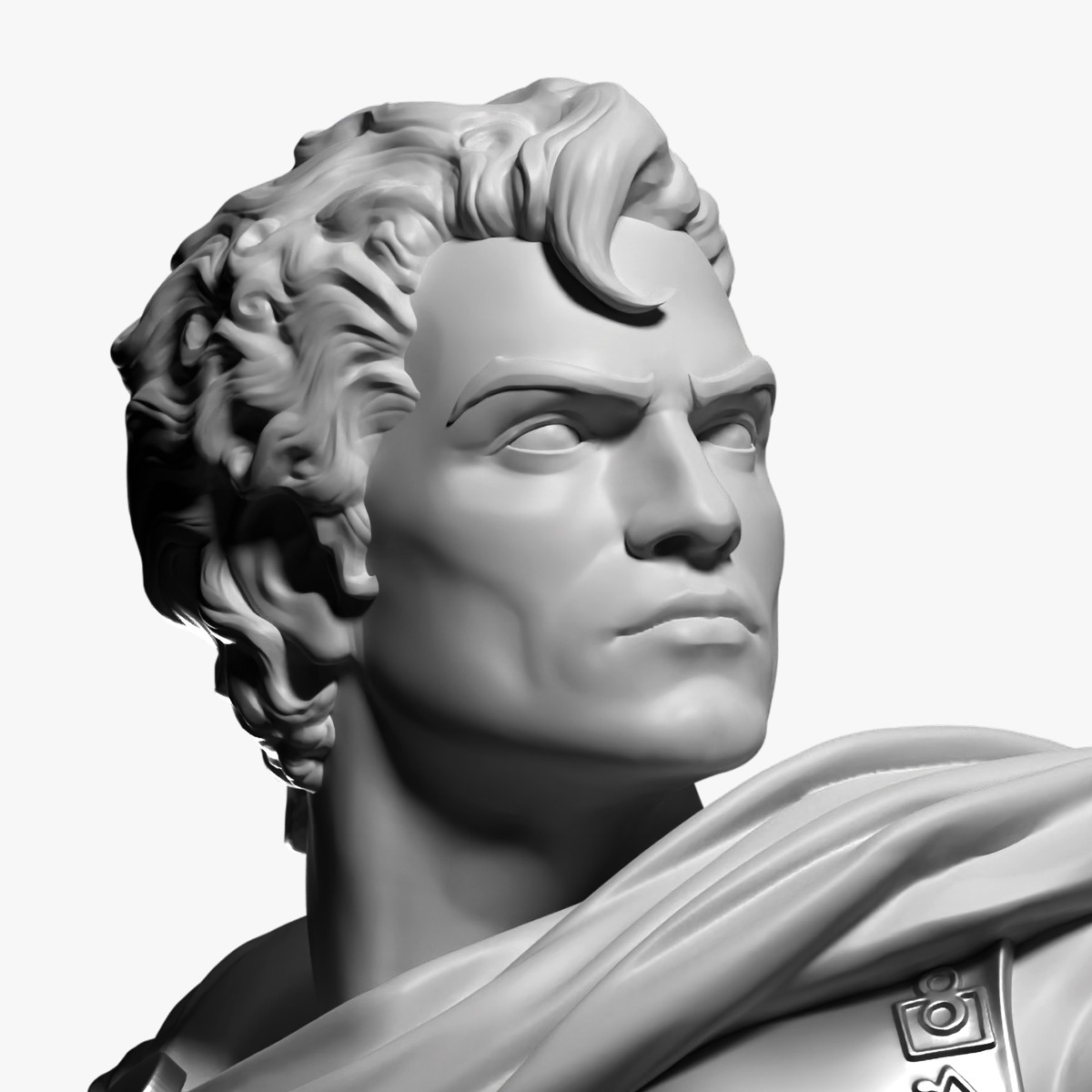 DC Comics Superman: Prince of Krypton (Silver Edition) Statues  (Prototype Shown) View 3