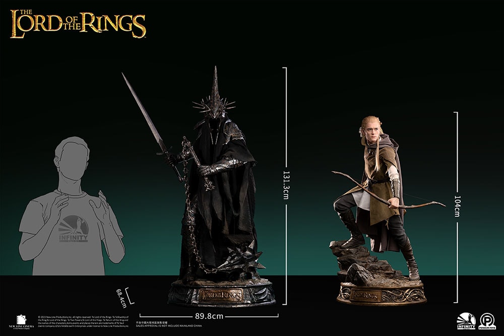 The Lord of the Rings Witch-King of Angmar Statues  (Prototype Shown) View 28