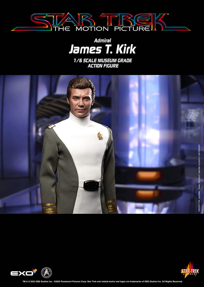 Admiral James T. Kirk- Prototype Shown