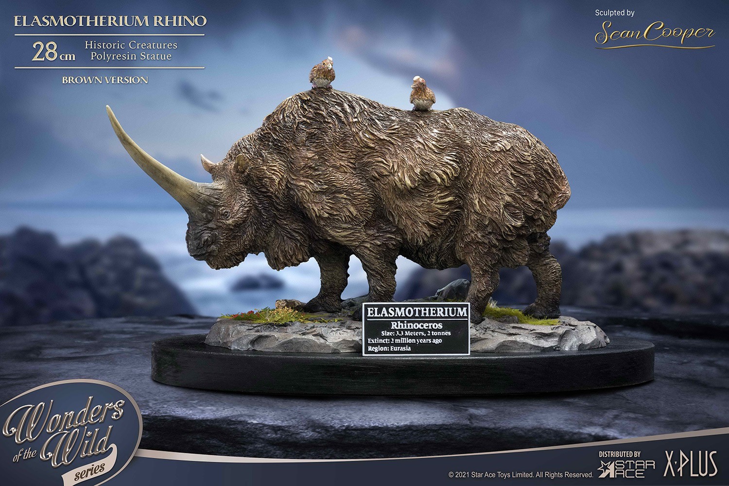 Elasmotherium Rhino (Brown Version) Collector Edition - Prototype Shown