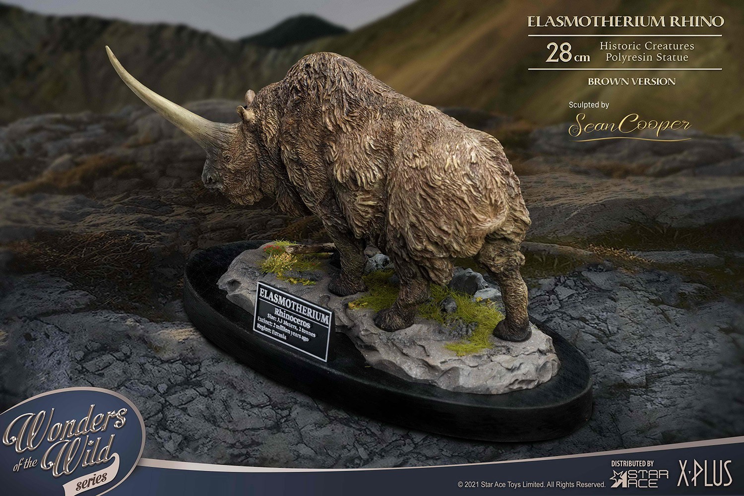Elasmotherium Rhino (Brown Version) Collector Edition - Prototype Shown