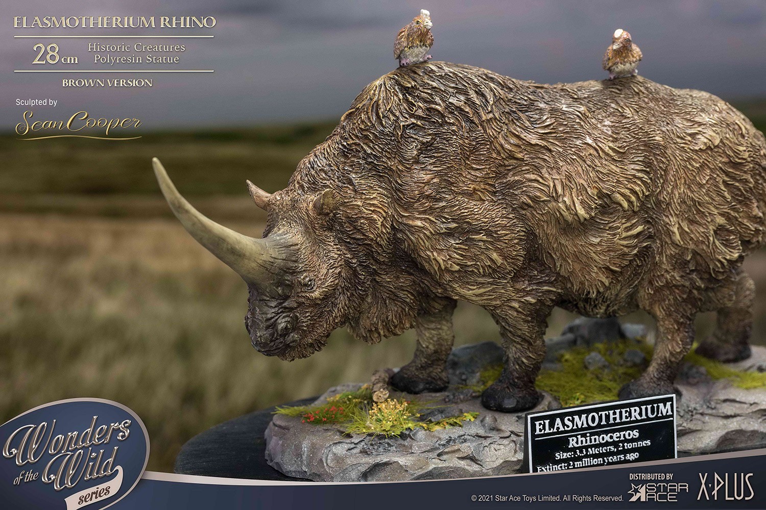 Elasmotherium Rhino (Brown Version) Collector Edition - Prototype Shown